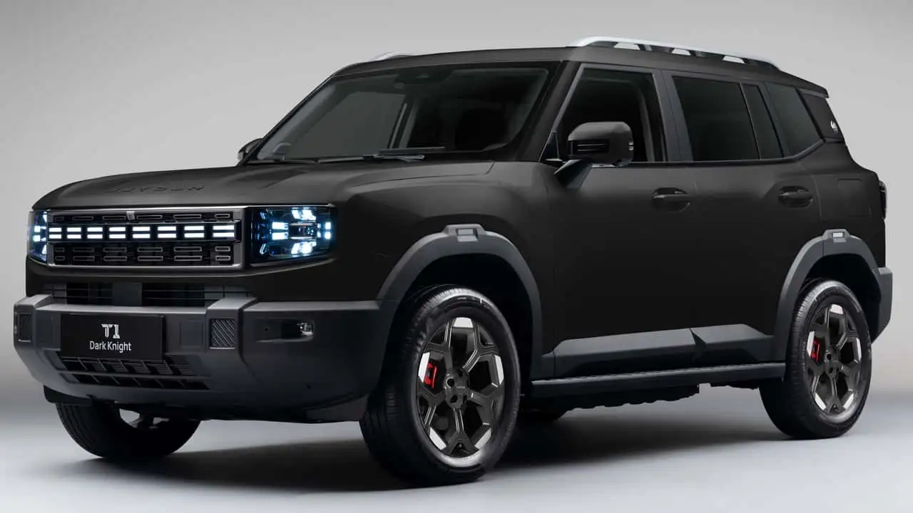 Jetour lança Dark Knight para T1 e T2: SUVs plug-in com visual fosco a partir de R$ 268.400